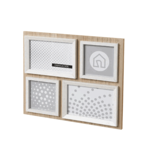 Cornice Multipla Mdf-Vetro Cm. 31.5x0.90x26.50