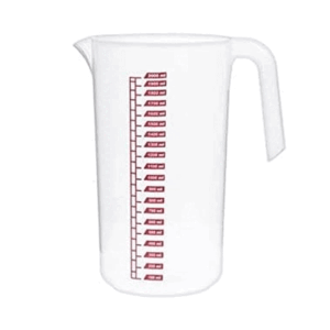 Misurino Graduato In Plastica Lt. 2