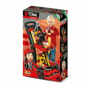 Carrello Attrezzi Lavoro Con Ruote + 24 Accessori