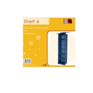 Organizzatore Blue Per Armadi 6 Ripiani 30x30x120 Cm.