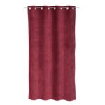 Tenda Velvet 19 Poliestere Borgogna 140 X 260 Cm