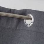 Tenda Opaca Nature Poliestere Grigio 140 X 260 Cm - immagine 3