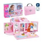Gioco Valigetta Casa + Bambola + Accessori