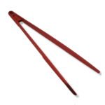Pinza da Cucina Rossa 29 Cm per Alimenti Made in Europe