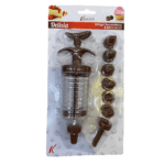 Siringa Decoratrice Con 8 Beccucci Delizia