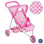 Passeggino Bambola 3 Ruote