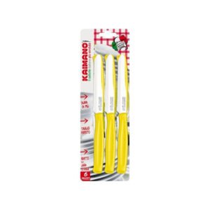 Set 6 Coltelli Giallo Da Tavola Kaimano Dinamik