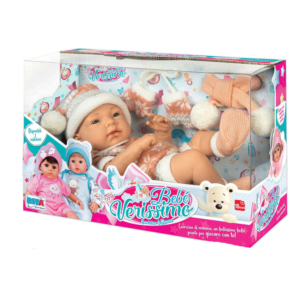 Bebe Verissimo 38 Cm Neonato - Emmepishop