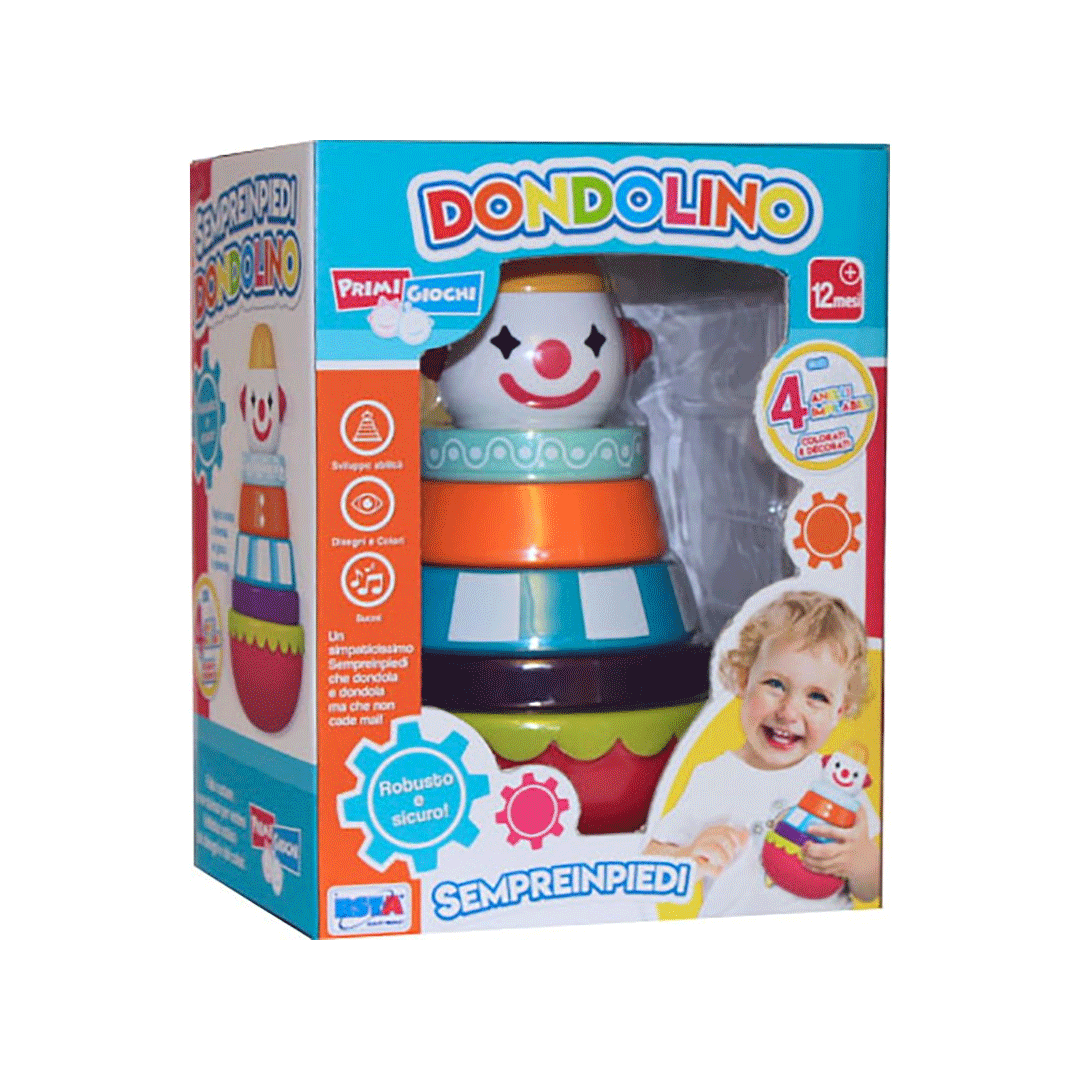 Clown Sempre In Piedi Primigiochi - Emmepishop