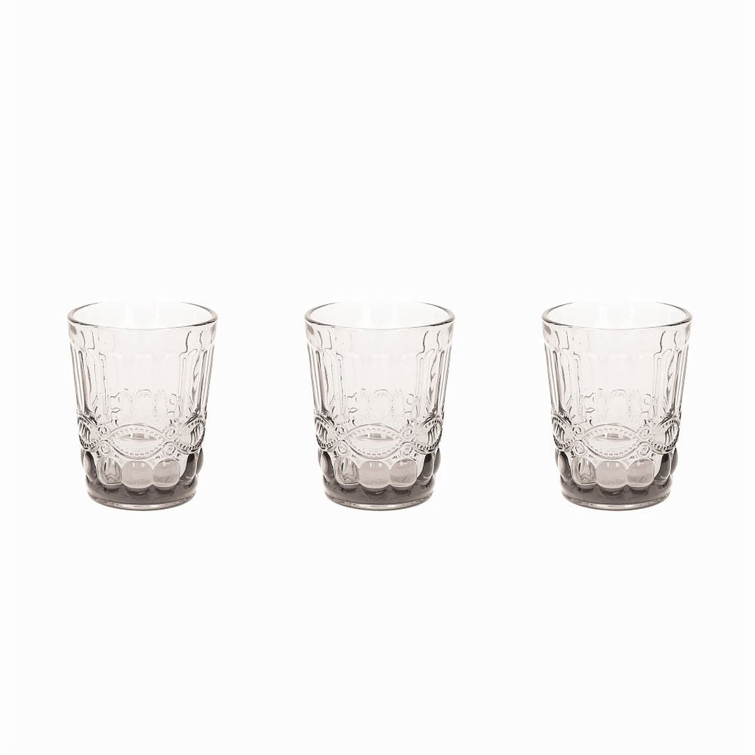 Set 3 Bicchieri 230 Cc Madame Trasparente Tognana - Emmepishop